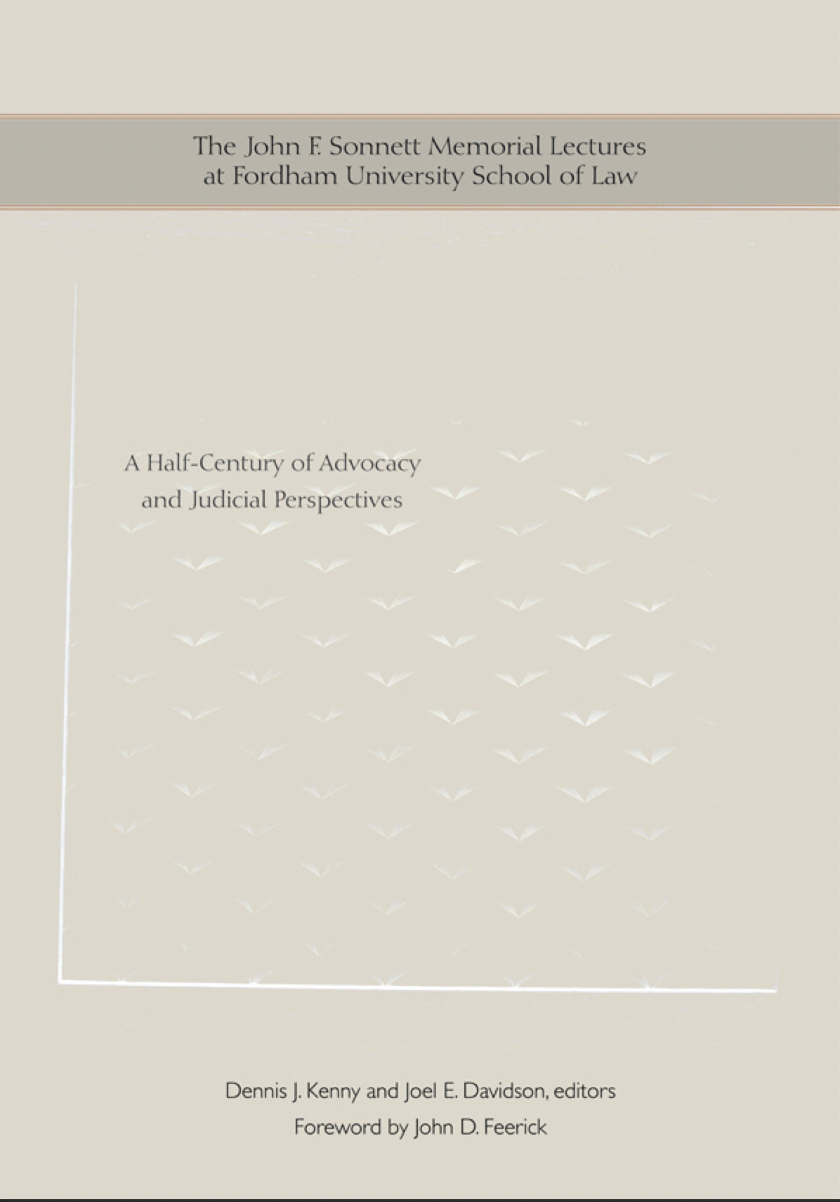 Cover: Sonnett Lectures